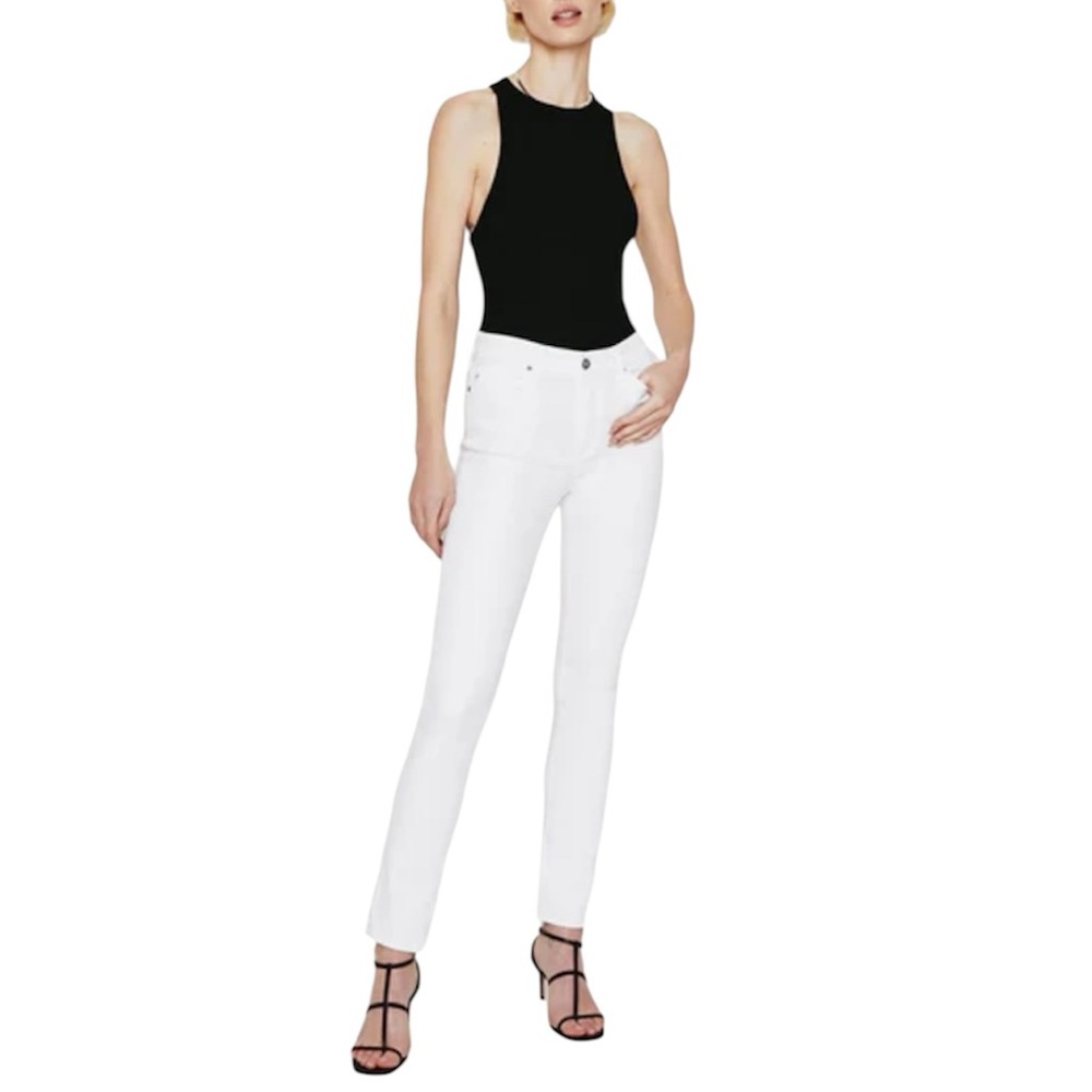 AG➕PREMIUM The Mari High Rise Slim Straight Jeans